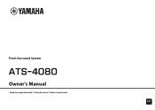 Yamaha ATS-4080 ATS-4080 Owners Manual