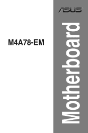 Asus M4A78-EM User Manual