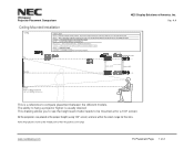NEC NP-PA622U Whitepaper Projector Placement Comparison