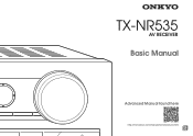 Onkyo TX-NR535 Basics Guide