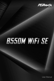 ASRock B550M WiFi SE User Manual