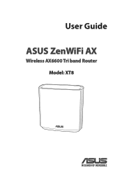 Asus ZenWiFi AX XT8 users manual in English