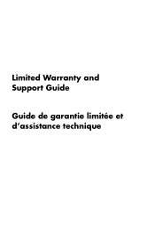 HP CQ2700 HP Limited Warranty and Support Guide