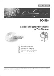 Ricoh Priport DD 4450 Manual