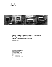 Cisco CTS-500 Configuration Guide