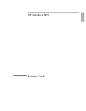 HP OmniBook 4150B HP OmniBook 4150 - Reference Guide