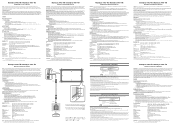 NEC V462-TM User Manual Addenum