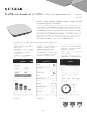 Netgear WAC510 Product Data Sheet