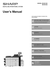 Sharp MX-M1206 User Manual