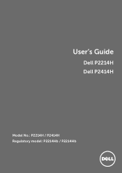 Dell P2414H Dell  User Guide