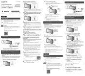 Sony SRS-X5 Quick Start Guide