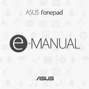 Asus Fonepad 7 FE170CG Fonepad 7 FE170CG E-Manual English