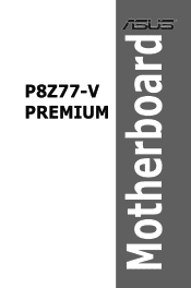 Asus P8Z77-V PREMIUM P8Z77-V PREMIUM User's Manual