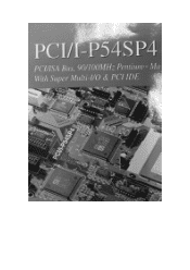 Asus PCI I-P54SP4 User Manual