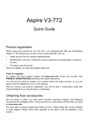 Acer Aspire V3-772G Quick Guide