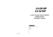 Haier LV-2610P User Manual