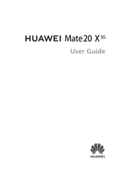 Huawei Mate 20 X 5G User Guide