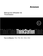 Lenovo ThinkStation E30 (Portuguese) User Guide