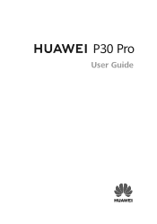 Huawei P30 Pro User Guide