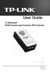 TP-Link TL-WPA4230P TL-WPA4230P V1 User Guide EU