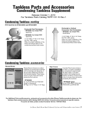 Rheem H95 Outdoor Series Parts and Accessories