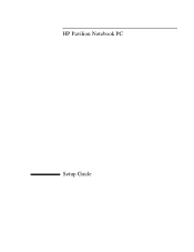 HP Pavilion n3390 HP Pavilion Notebook  PC N3300 & N3400 Series - Setup Guide