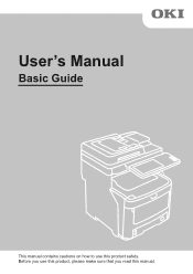 Oki MC780f MC770/780 User Guide - Basic