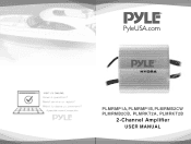 Pyle PLMRKT2B Instruction Manual