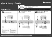 Panasonic DMR-EZ485K Quick Setup Guide