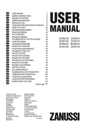 Zanussi ZHT611W User Manual