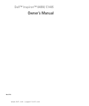 Dell Inspiron E1405 Owner's Manual