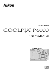 Nikon 26135 P6000 User's Manual