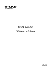 TP-Link EAP115 EAP Controller 2.4.X User Guide