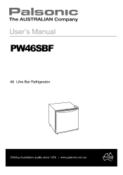 Palsonic pw46sbf Instruction Manual