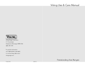Viking VGIC2454BSS Use and Care Manual