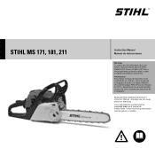 Stihl MS 171 Product Instruction Manual