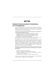 Biostar M6TSB M6TSB user's manual