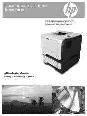 HP LaserJet Enterprise P3015 Service Manual