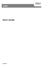 Oki X400 X400 User's Guide - English
