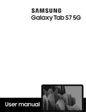 Samsung SM-T878UZKAATT User Manual