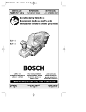 Bosch 53514B Operating Instructions