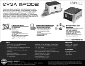 EVGA PD02 PCoIP Zero Client PDF Spec Sheet