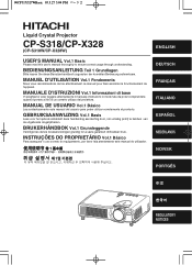Hitachi CPX328W User Manual