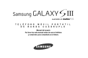 Samsung SGH-T999N User Manual Metropcs Sgh-t999n Galaxy S Iii Spanish User Manual Jb Ver.me1_f4 (Spanish(north America))