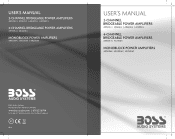 Boss Audio AR1500MK User Manual