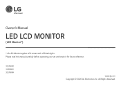 LG 32UN880-B Owners Manual