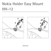 Nokia Holder Easy Mount HH-12 User Guide 2