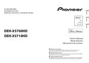 Pioneer DEH-X5700HD Owner's Manual