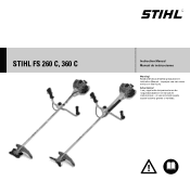 Stihl FS 360 C-E Product Instruction Manual