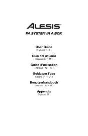 Alesis PA System in a Box PA System in a Box - User Guide - v1.3.pdf